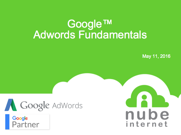 Google Adwords Fundamentals